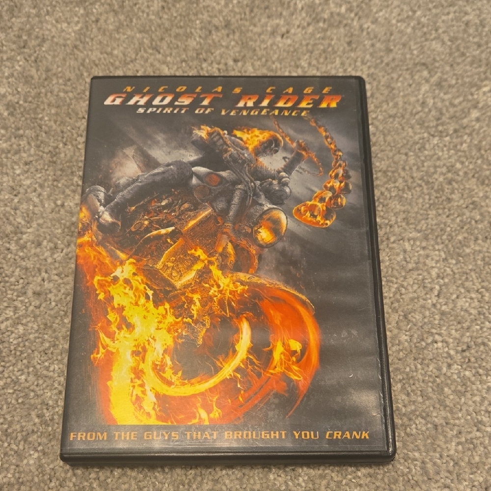 Ghost Rider Spirit Of Vengeance Dvd
